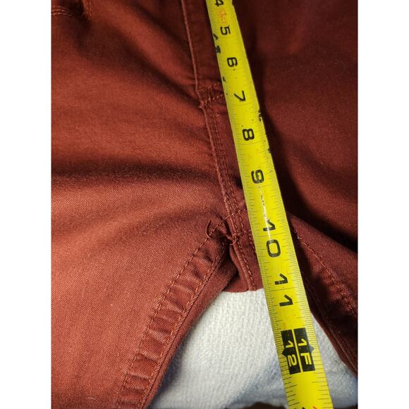 Seven 7 for all Mankind Jeans Women's size 4 Burgundy Pants Soft Stretch skinny - Picture 7 of 9